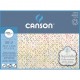CANSON AQUARELLE 60% COTTON PAPER 300 GSM ROUGH GRANA TORCHON BLOCKS GLUED 4 SISES 20 SHEETS CANSON AQUARELLE 60% COTTON PAPER 300 GSM ROUGH GRANA TORCHON BLOCKS GLUED 4 SISES 20 SHEETS